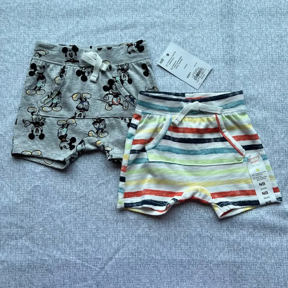 Jumping Beans and Disney Newborn Short Set